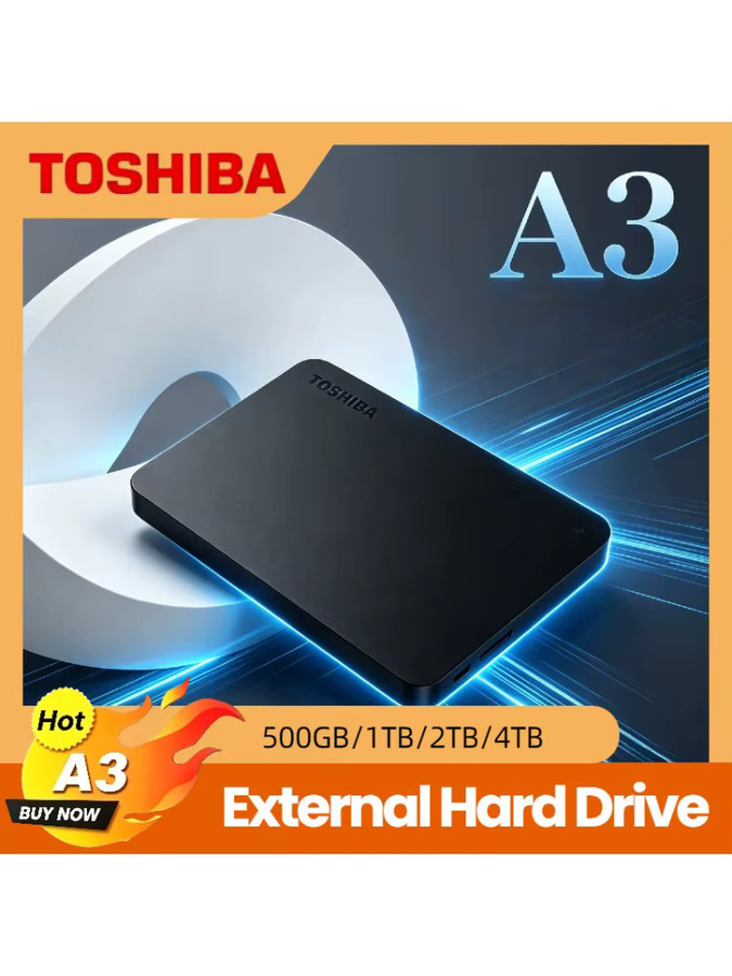 Toshiba Canvio Basics Externe Festplatte USB 3.0 2,5 Zoll 500 GB Schwarz Matt-Finish - Bild 4