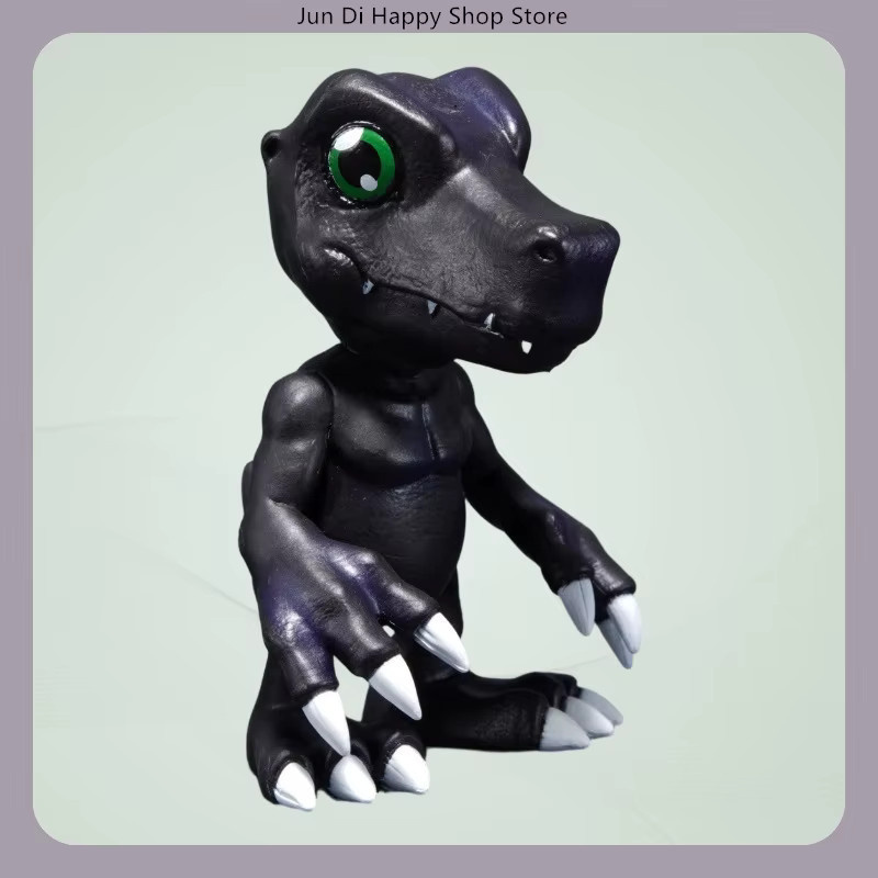 Bandai Digimon Agumon, Anime-Figur, Schwarz/Weiß, 10cm - Bild 2