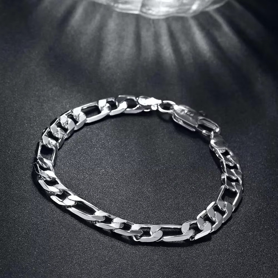 Schmuckset 925 Silber, Klassisch, Unisex - Bild 4