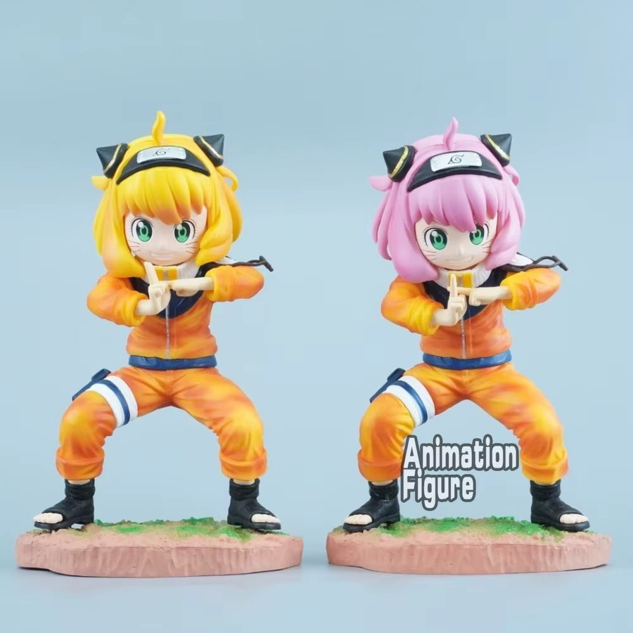 Bandai Naruto Anya Forger Actionfigur, PVC-Statue, 18cm - Bild 1