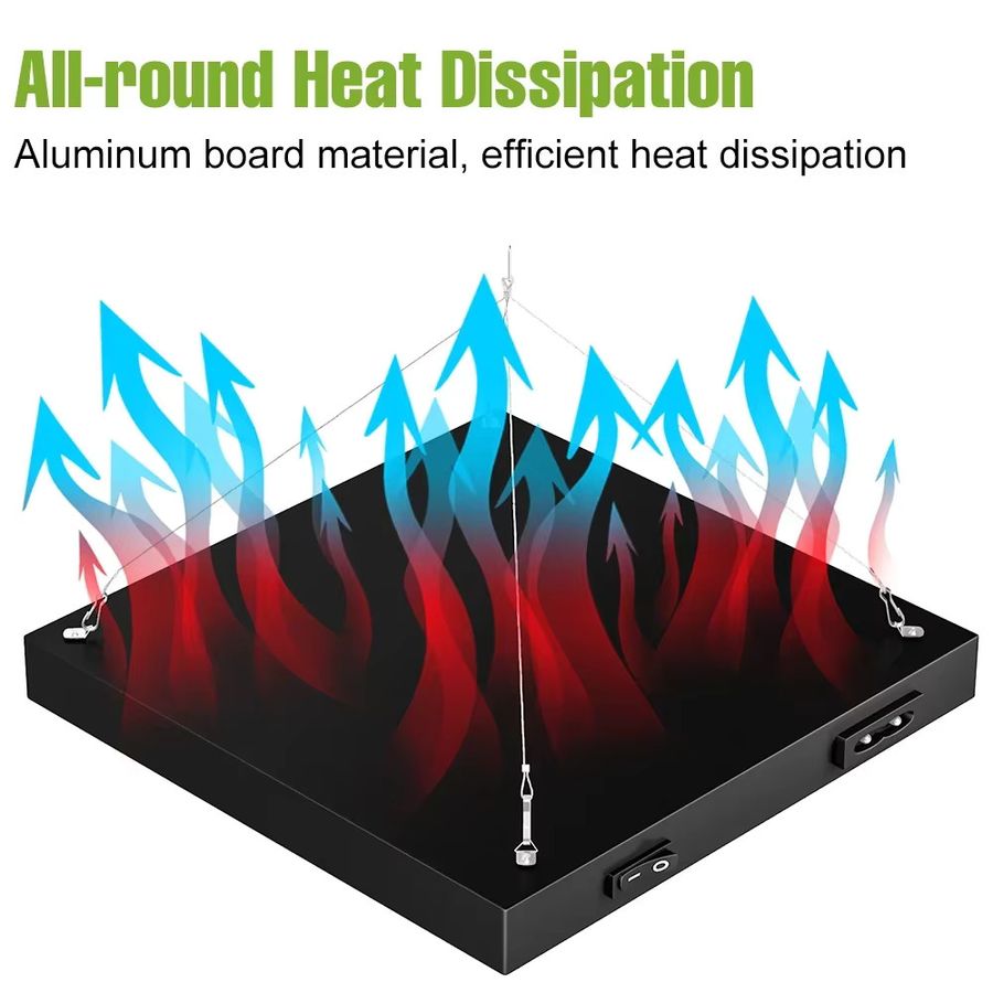 200 W Full Spectrum LED Quantum Board Pflanzenlampe für Indoor Gewächshäuser und Hydrokulturanbau - Bild 3