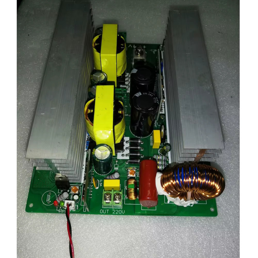 24V zu 220V Inverter Platine Treibermodul 2000W reine Sinuswelle DC-AC Power Converter Step-Up Boost Modul in Multicolour - Bild 3