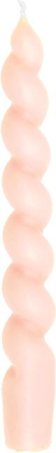 Rico Design Spiralkerze in Soft Rosa, Durchmesser: 2,4 cm, Höhe: 18,5 cm - Bild 1