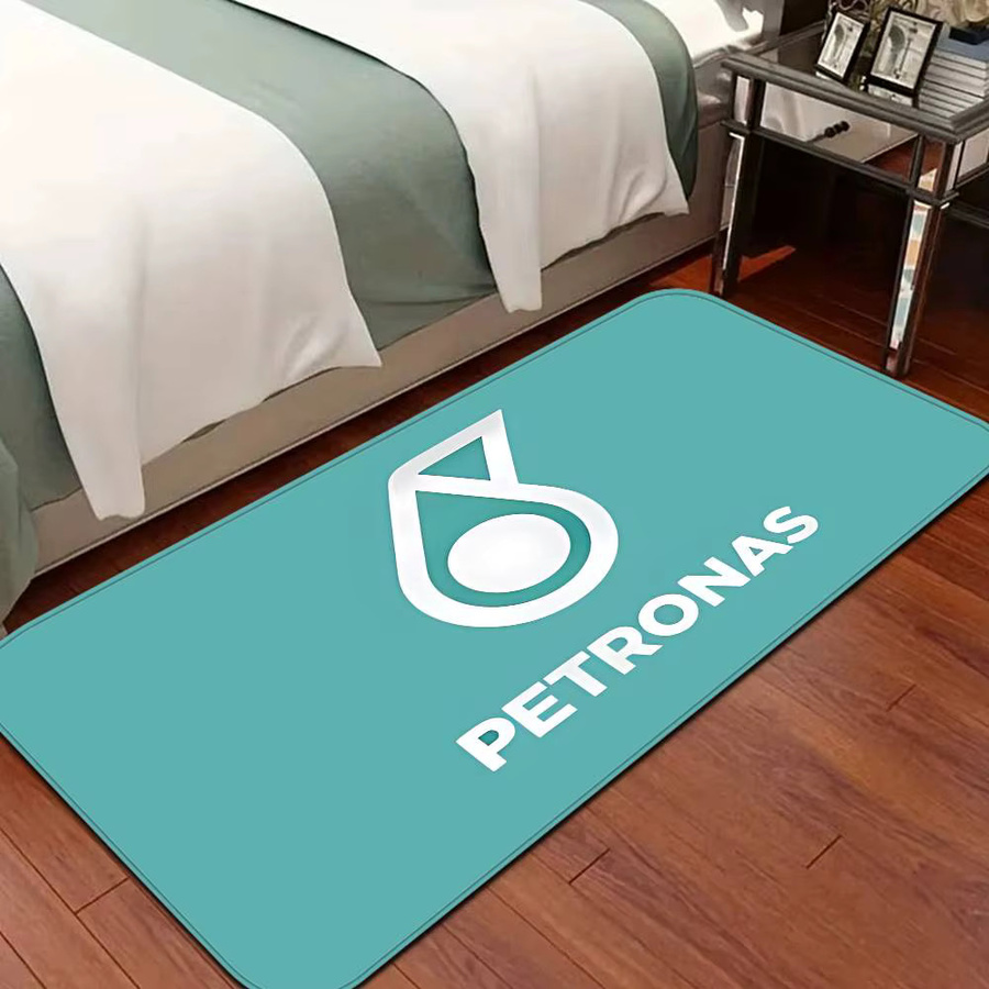 P-PETRONAS Fußmatte Potdemiel in Türkis, rutschfester Retro-Teppich für Wohnzimmer und Küche, B: 60 cm, T: 40 cm - Bild 2