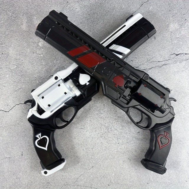 Destiny 2 Spades Gun Katana, Cosplay Prop, 15 Zoll, Kunststoff - Bild 1