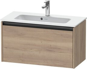 Duravit Waschtischunterschrank Ketho.2 Compact, wandhängend, Farbe Ei marmor, 1 Auszug, B/T/H: 81 x 39 x 44 cm - Bild 1