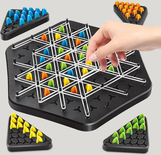 Linyi toy Geometrie Puzzle, schwarz, ab 3 Jahre - Bild 1