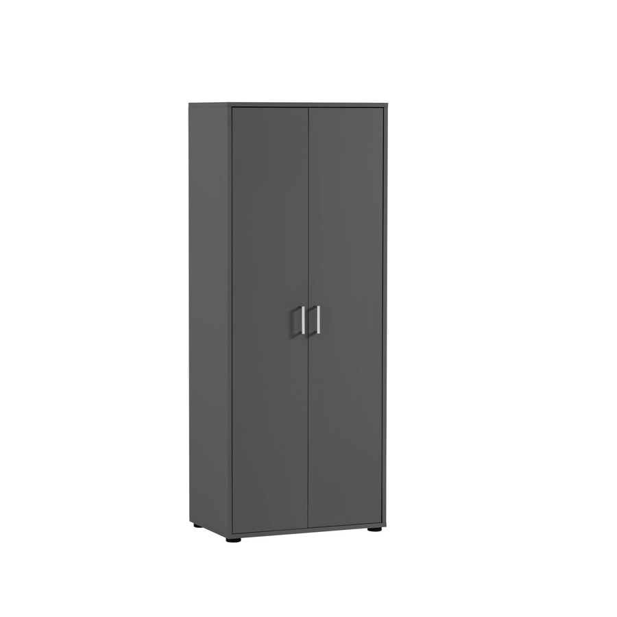 PROREGAL Aktenschrank Fox mit 2 Flügeltüren in Anthrazit, H x B x T: 164 x 65 x 41 cm - Bild 2