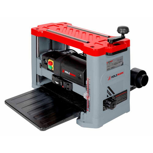 Holzmann Dickenhobelmaschine DHM330PROSMW2 230V mit Spiralmesserwelle und Absaugung, 1500W, grau - Bild 2