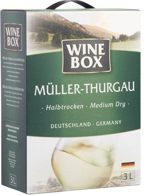 Zimmermann-Graeff Müller-Thurgau Landwein halbtrocken Bag-in-Box 3 l - Bild 1