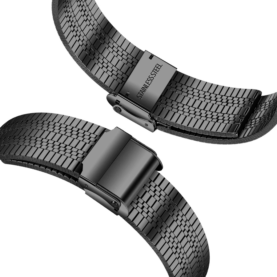 Amazfit Uhrenarmband Edelstahl, Silber, Unisex - Bild 3
