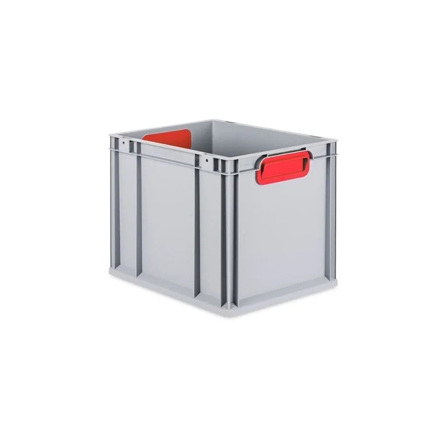 PROREGAL Eurobox Nextgen Color Transportbox mit Griffen, Rot, H x B x T: 40 x 32 x 30 cm, 30 Liter - Bild 2