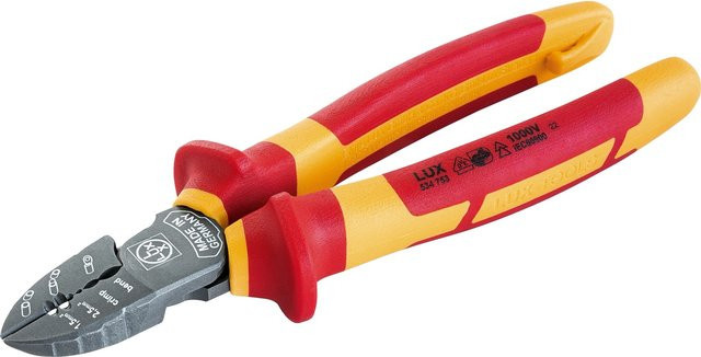 LUX-TOOLS Seitenschneider VDE Professional Rot 190 mm - Bild 1