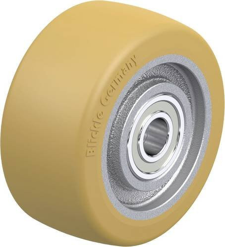 Blickle Schwerlast-Rad GVU 128/20K in Silber und Gelb mit 850 kg Tragfähigkeit - Bild 1