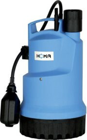 HOMA Schmutzwasserpumpe C260WA Tauchmotorpumpe mit Schwimmer aus Edelstahl und Kunststoff - Bild 1