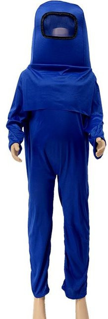 Among Us Kinder-Werwolf Halloween-Kostüm, Weltraum, Blau, ab 6 Jahre - Bild 1