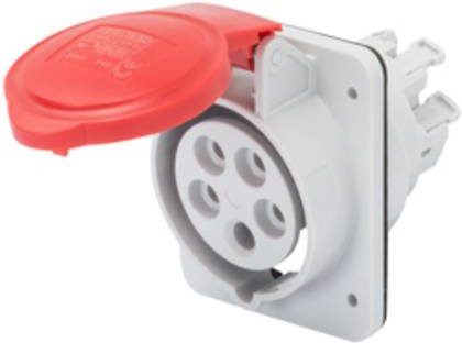 Gewiss GW62221FH CEE Anbaudose 32A 400 V/AC in Rot - Bild 1