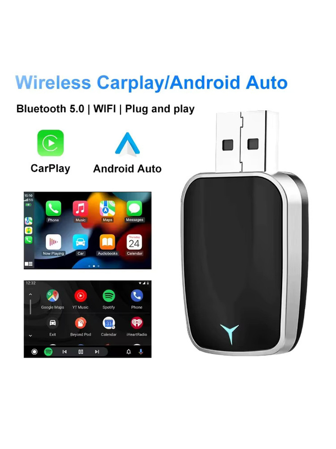 FLIXIVI Wireless CarPlay und Android Auto Adapter in Schwarz für Nissan, Plug and Play Universal Adapter - Bild 5