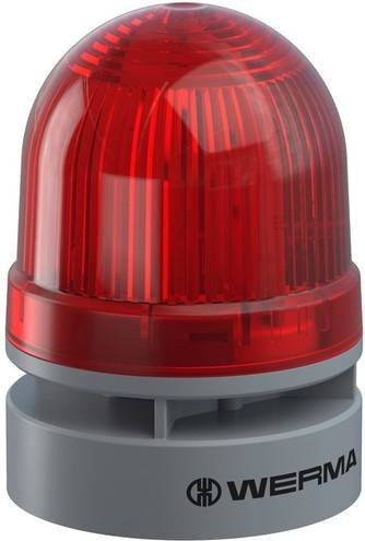 Werma Signalleuchte Mini TwinFLASH Combi 460.120.75 Rot 24V/DC 95 dB - Bild 1
