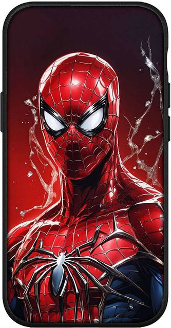 MINISO SpiderMan Handyhülle in Rot für iPhone, Samsung Galaxy und Xiaomi Modelle - Bild 1