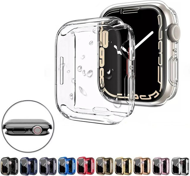 Apple Uhrenzubehör Case, Silikon, transparent, Unisex - Bild 1