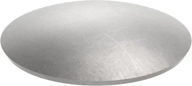 FeNau Halbrundschale aus Edelstahl in Silber, Durchmesser: 48 mm, Höhe: 8 mm - Bild 1