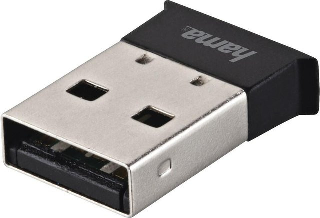 Hama Bluetooth USB-Adapter Version 5.0 C2 + EDR in Silber - Bild 1