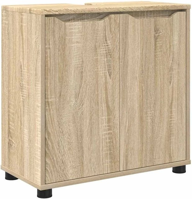 vidaXL Badezimmerwaschbecken-Schrank in Sonoma-Eiche, modern, B/T/H: 60 x 30 x 60 cm - Bild 1