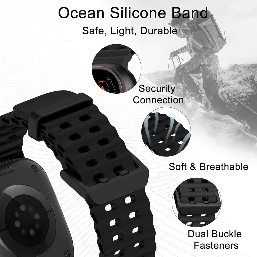 Uhrenarmband Silikon, Bunt, Unisex - Bild 5