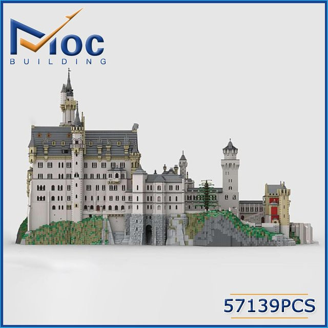MOCBUILDING Neuschwanstein Schloss, Architektur, Bausteine - Bild 1