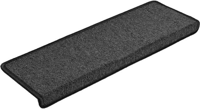 vidaXL Stufenmatten 30 Stück Anthrazit aus Polypropylen, rutschfest und schalldämmend, B/T/H: 65 x 21 x 4 cm - Bild 1