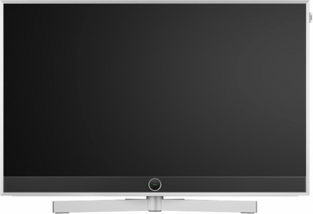 Loewe stellar 42 dr+ OLED Smart-TV 106 cm 4K Ultra HD, Alu Brushed/Concrete, Silber/Grau - Bild 1