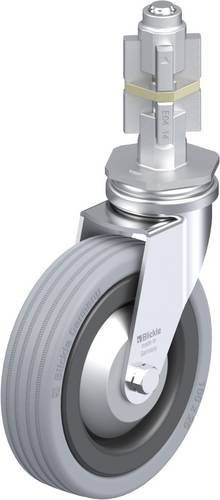 Blickle LRA-VPA 100G-FA-E04 Lenkrolle in Grau und Schwarz mit 100 mm Rad-Durchmesser und 70 kg Tragfähigkeit - Bild 1