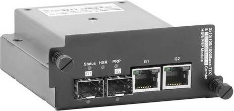 Weidmüller Medienmodul IE-SWM-SL02-2GC-PRP/HSR Ethernet/LAN in Schwarz - Bild 1