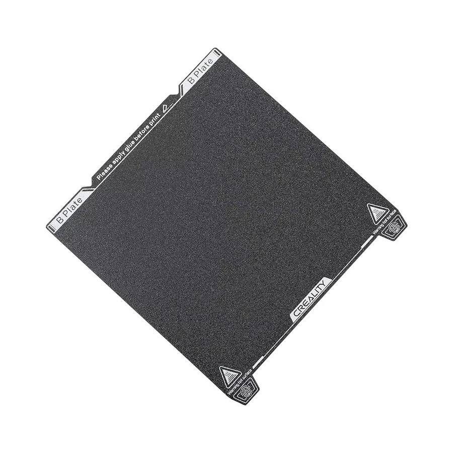 Creality Doppelseitiges Bauplatten-Upgrade-Kit Schwarz für Ender 3 S1, Ender 3 S1 Pro, Ender 5 S1 und K1 FDM-Drucker, Breite: 23,5 cm, Tiefe: 23,5 cm - Bild 2