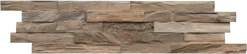 INDO Wandverblender INDO DIAMONDWOOD in Braun, geölt, Holz, Stärke: 2 cm - Bild 1