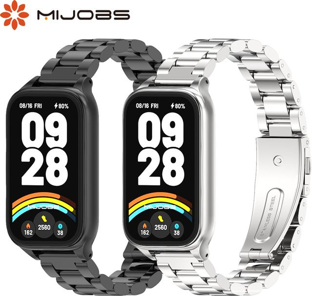 Xiaomi Uhrenarmband Edelstahl, Silber, Unisex - Bild 1