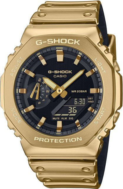 Casio G-Shock G-Steel Armbanduhr, Quarz, Edelstahl, Gold, Herren - Bild 1