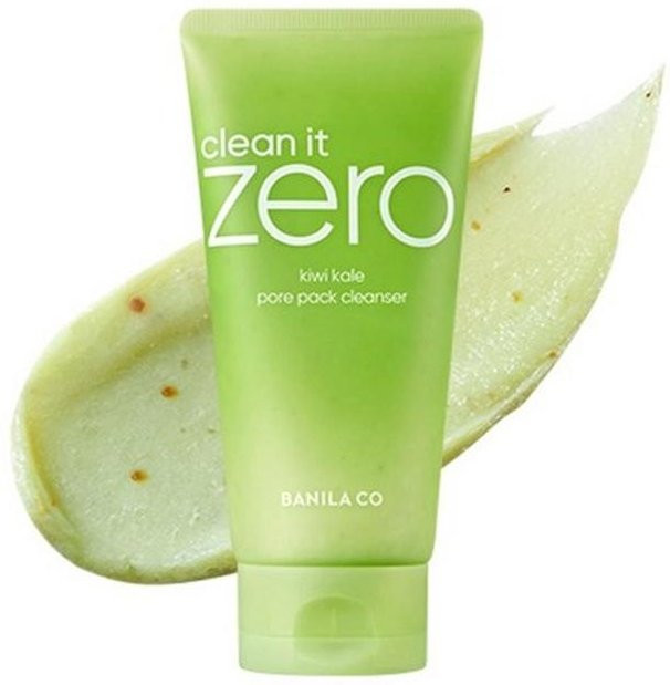 BANILA CO Clean it Zero Kiwi Grünkohl Porenreinigungsmaske, 180g - Bild 1