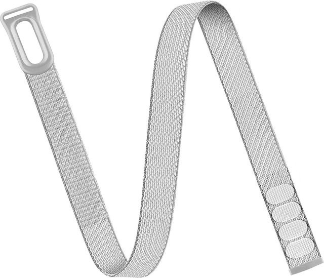 Fitbit Uhrenarmband, Nylon Gewebt, hellgrau, Unisex - Bild 1