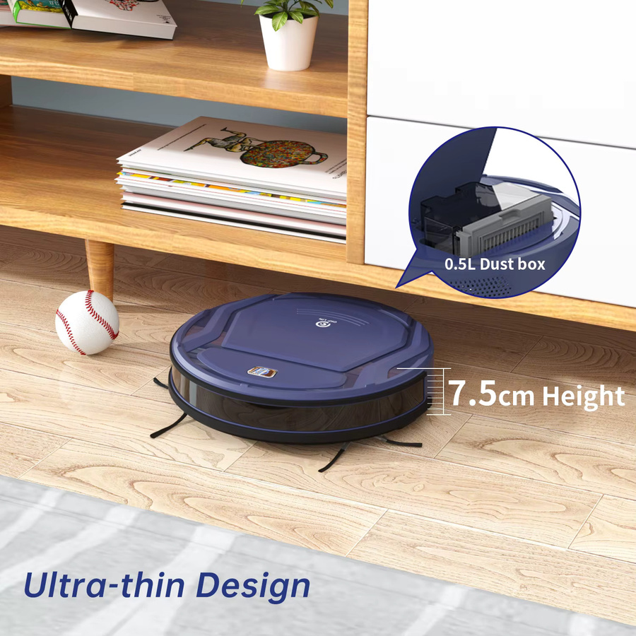 Lefant M210 Pro+ Roboter-Staubsauger mit 4000 Pa Saugkraft, App- und Wi-Fi-Steuerung sowie Smart-Home-Integration von OKP - Bild 4