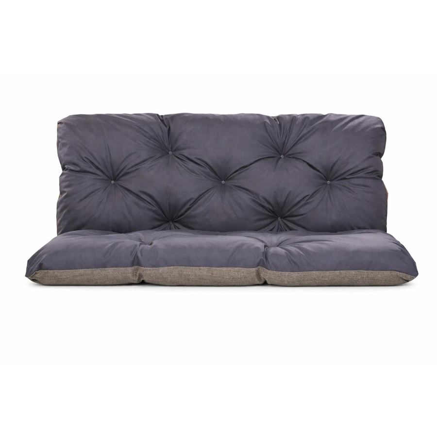 Setgarden Enkel Palettenkissen Set aus Sitzkissen und Rückenkissen, Marineblau, B/T/H: 120 x 60 x 60 cm - Bild 2