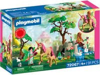 PLAYMOBIL Konstruktionsspielzeug Ausflug der Feen Set mit Einhorn und Waldtieren - Bild 1