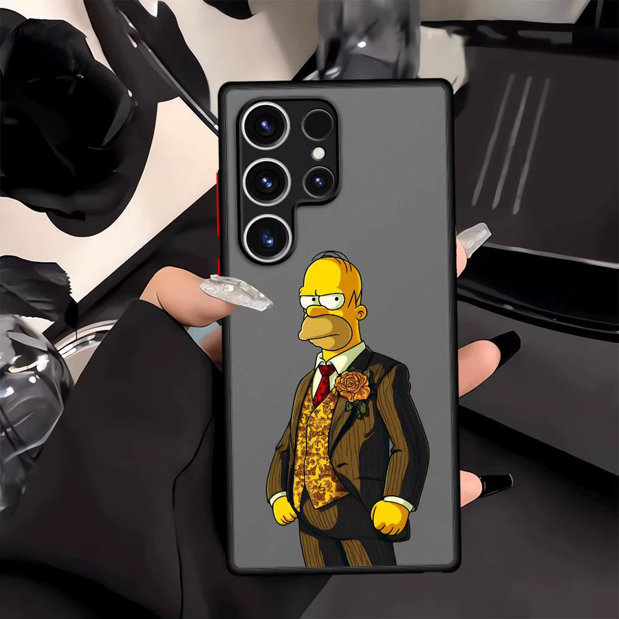 Handyhülle The Simpsons Cool Homer für Samsung Galaxy S20 S21 S22 S23 FE S24 Plus S25 S26 S20 Ultra Note 20 Ultra und Galaxy S10 - Bild 3