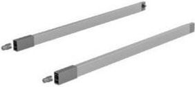 Hettich Längsreling-Set in Silber, Länge: 45 cm - Bild 1