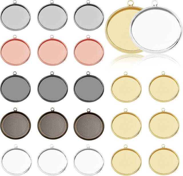 SAUVOO Anhängerblenden, Cabochon-Basis, Unisex - Bild 1