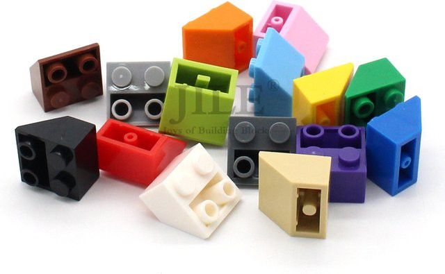 jile MOC 3660 Zubehör Bausteine, 50-teiliges Set, Grün, Bunt / Mehrfarbig - Bild 1