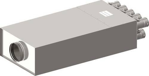 Stiebel Eltron LVS VTS 9 Luftverteilsystem Wandmontage aus verzinktem Stahl in Grau - Bild 1