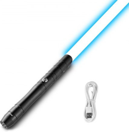VEVOR Light Sword mit 12 RGB Farben, FX Sound und Lichteffekt, Schwarz - Bild 1
