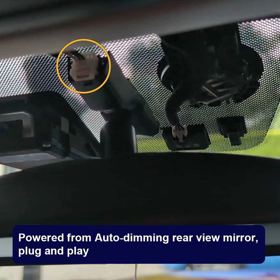 FITCAMX 4K Dashcam für Kia Ceed 2018-2026, Schwarz, mit Nachtsicht und OEM-Optik - Bild 4